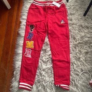 Black pyramid sweatpants